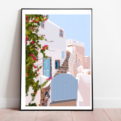 Greek Wall Art Bundle Greek Print Greece Print Set of 8 Etsy