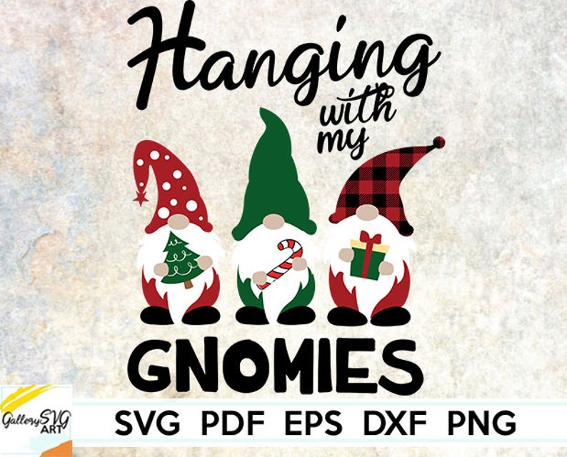 Download Hanging With My Gnomes Svg Christmas Gnomes SVG Gnomes ...