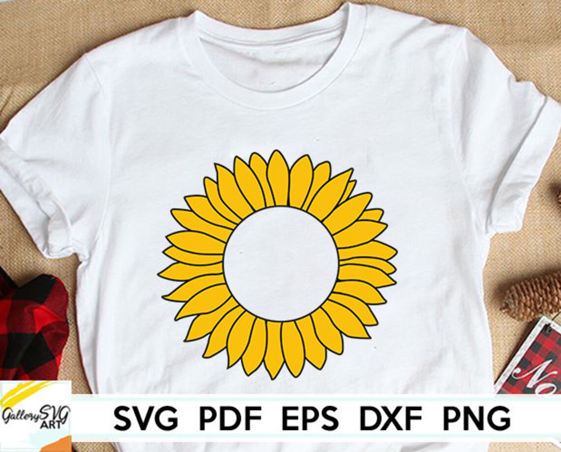 Download Sunflowers Svg Sunflowers Monogram svg Hello Summer Svg Peace | Etsy