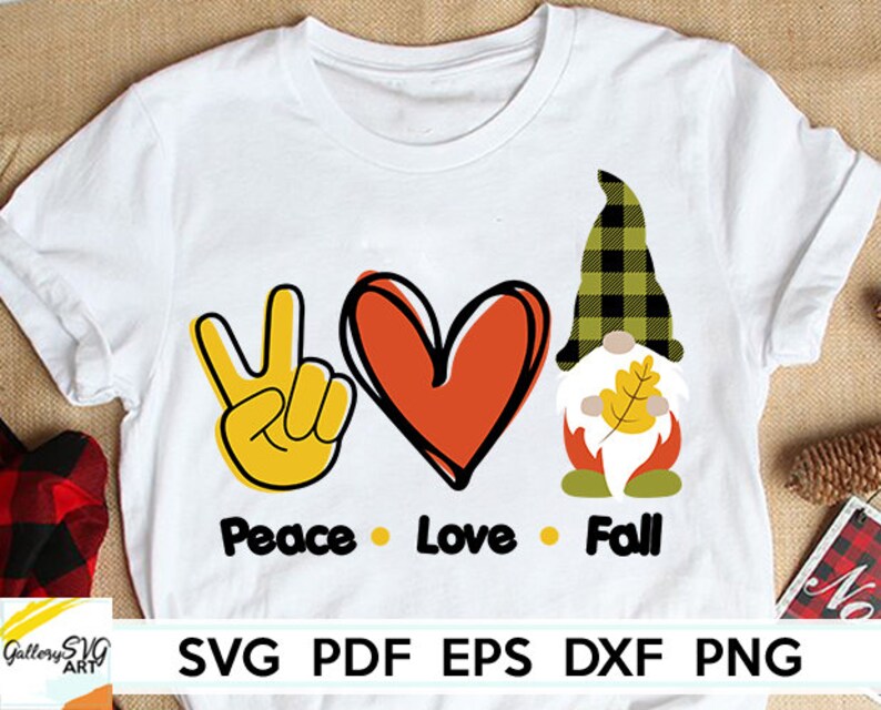 Download Peace Love Fall svg Thanksgiving Svg Fall Shirt SVG ...
