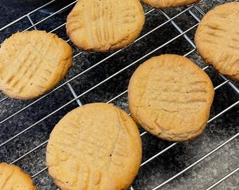 Homemade Peanut Butter Cookies 2 dozen