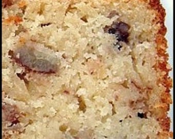 JollyNonni’s Homemade Sweet Alabama Pecan Pound Cake Loaf Bread