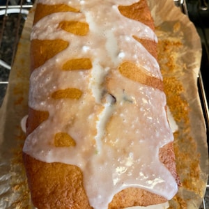 Homemade Cranberry Orange Pound Cake Loaf Bread