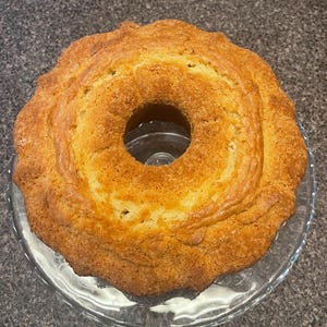 JollyNonni’s Homemade Sour Cream Pound Cake 12” Bundt Cake