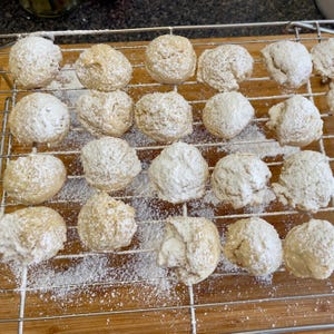 Homemade Cream Cheese Almond Shortbread Sugar Cookies 2 dozen