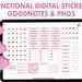 Goodnotes Stickers Simple, Digital Stickers Pink, Goodnotes Stickers ...