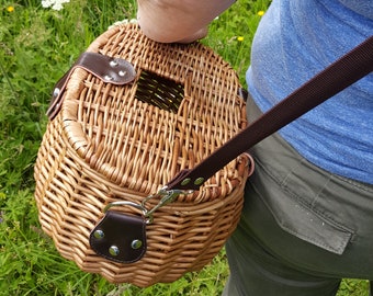 Ensemble cadeau 2 pièces Mushroom Lover, panier de collecte de champignons personnalisable avec tasse à champignons