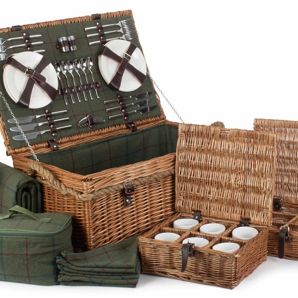 Luxury Picnic Basket Etsy