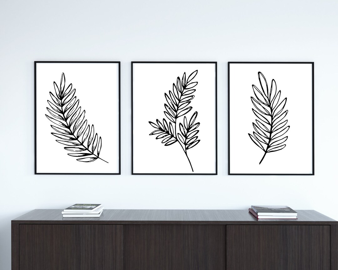 Printable Living Room Wall Decor, Gallery Wall Set of 3 Prints ...