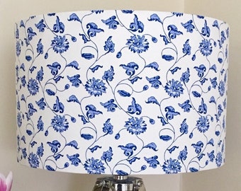 Details about   NEW Handmade Lampshade with Laura Ashley Plume White Wallpaper FREE P&P 