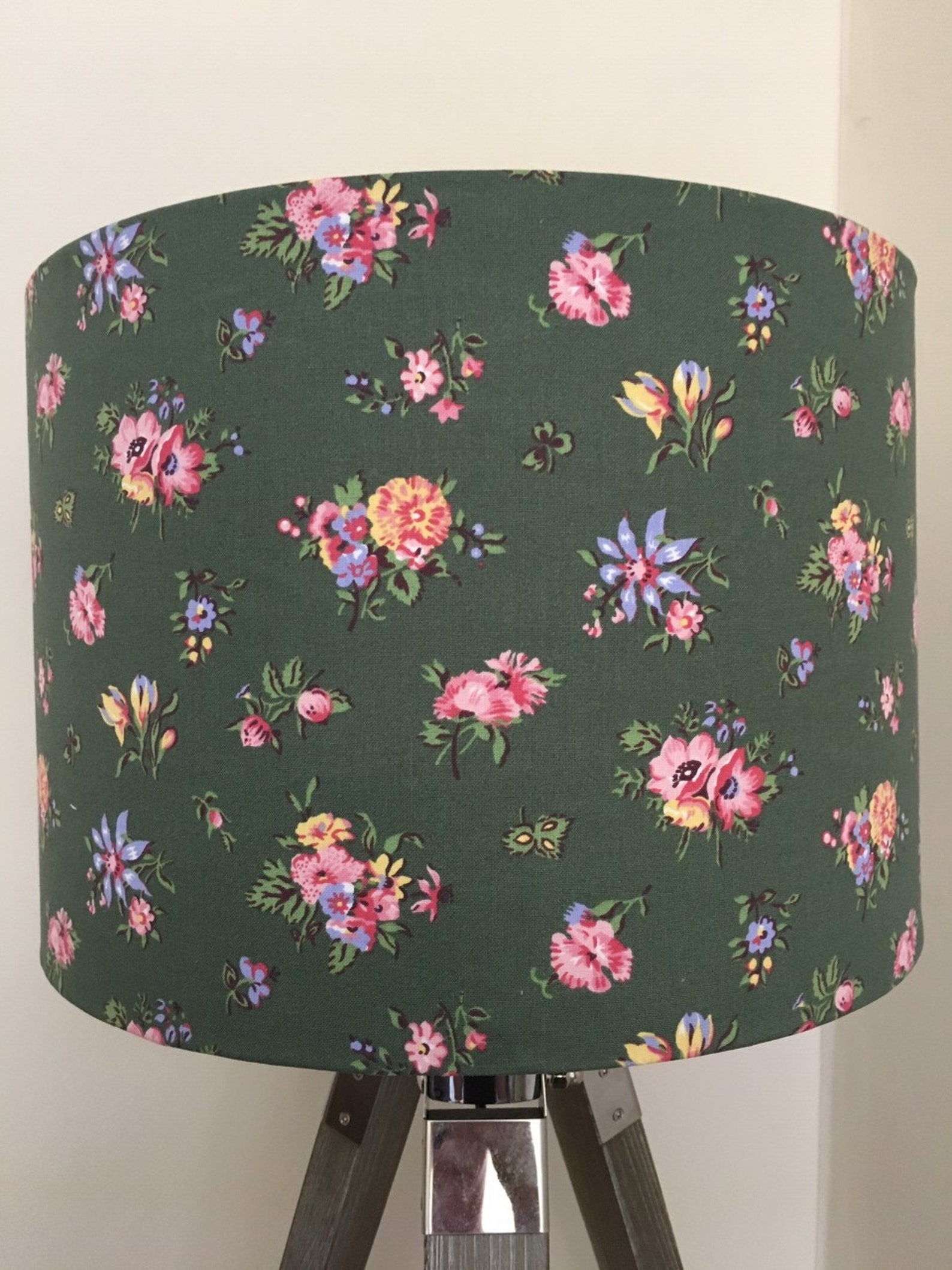 LAURA ASHLEY Lampshade Handmade Lampshade Floral Lampshade Etsy UK