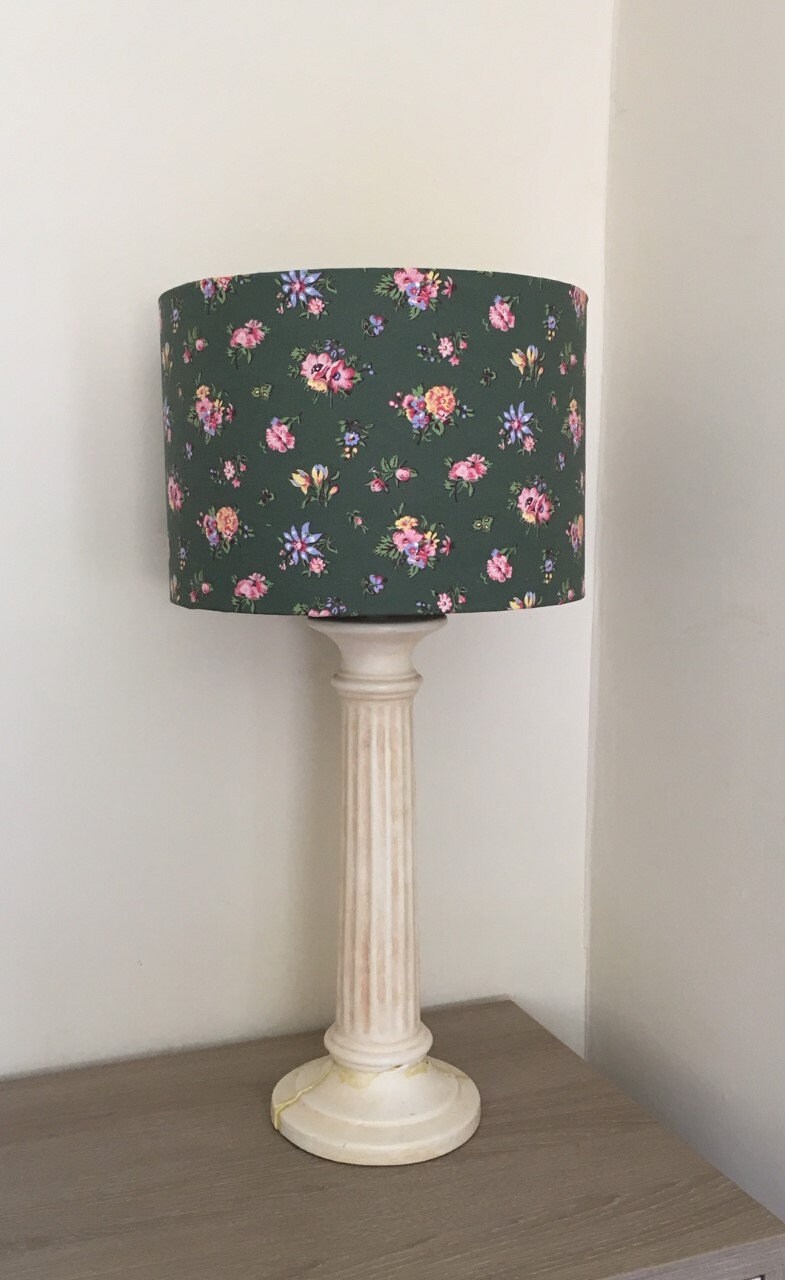 LAURA ASHLEY Lampshade Handmade Lampshade Floral Lampshade Etsy UK