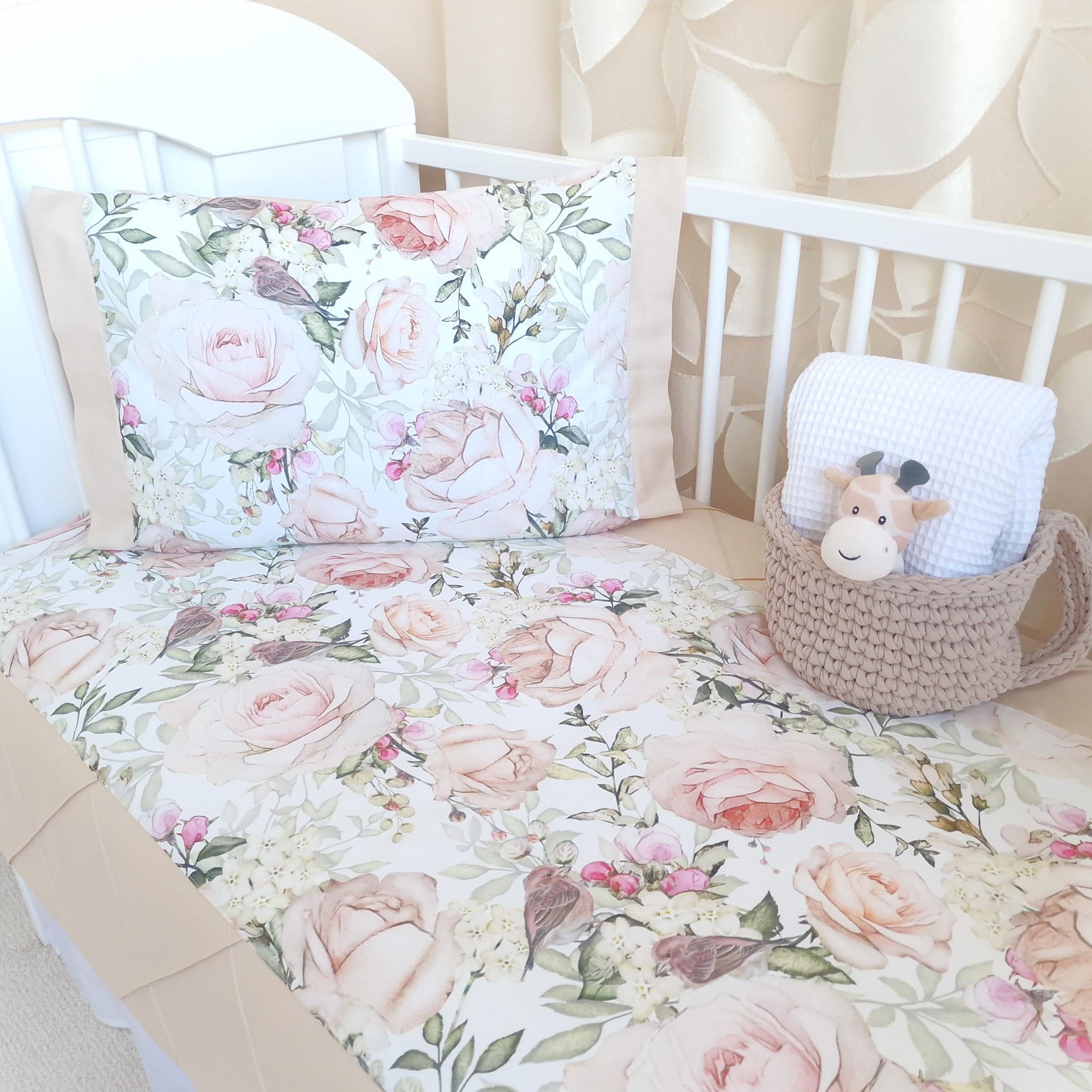 Floral Sheets Wake In Cloud Floral Toddler Bedding Set Piece