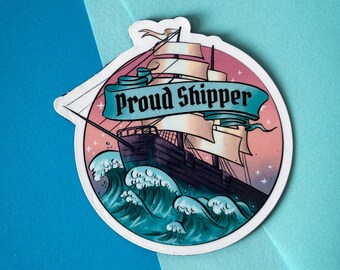 Proud Shipper | Fanfiction Sticker