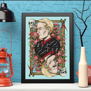 Buffy the Vampire Slayer Spike the Vampire Card Poster