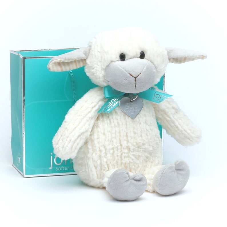 Personalised Baby Sheep Plush Soft Toy CE/UKCA Etsy
