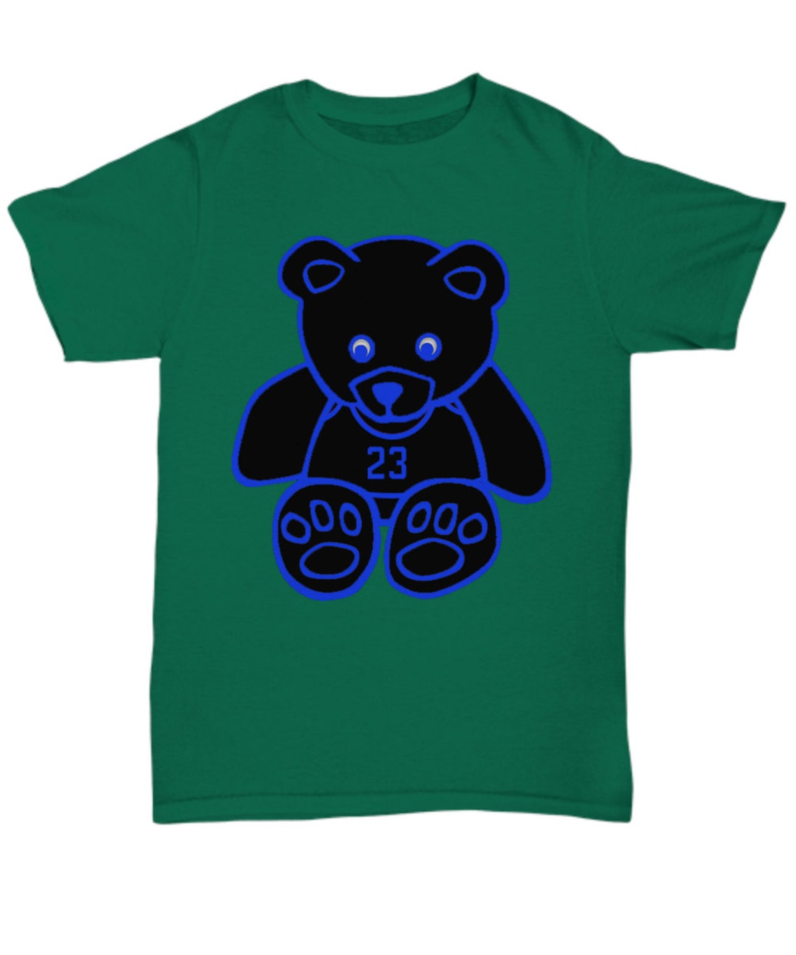 Teddy Bear Air Jordan Retro Royal Blue and Black Broken | Etsy