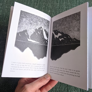 Lines : Illustrated poetry book / zine afbeelding 2