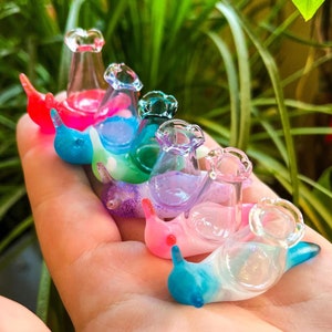 Miniature Snail Vase