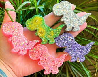 Trex Dino Straw Toppers