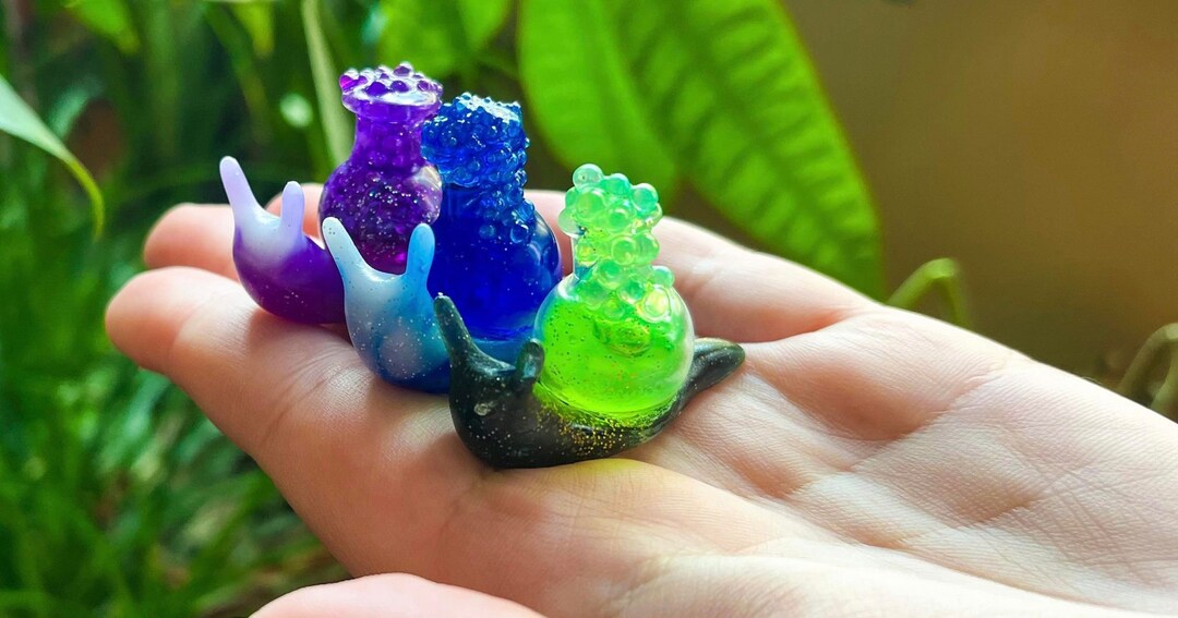 Potion Bottle Snails Etsy