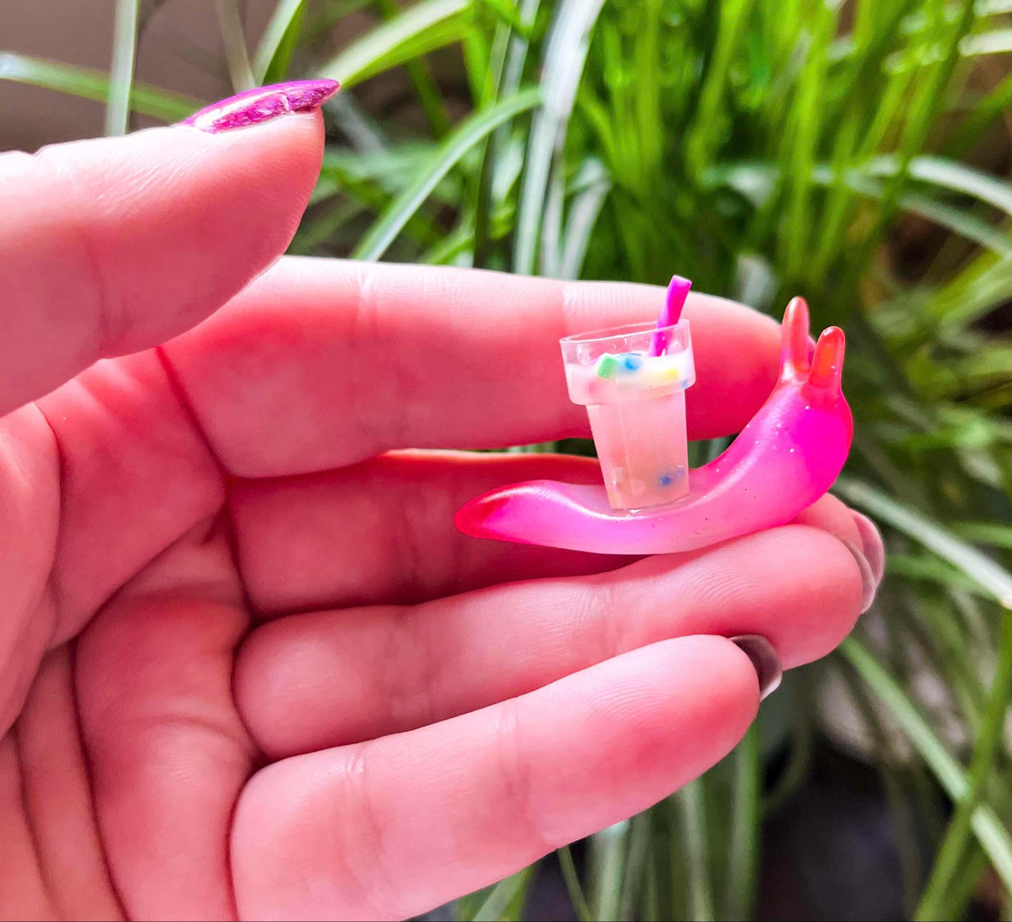 Pink Drink Snails - Etsy
