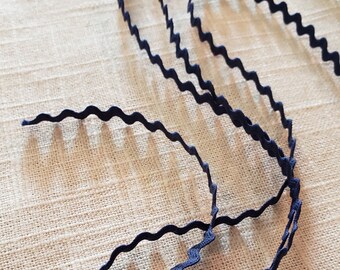 Blue Ric Rack Trim - Etsy
