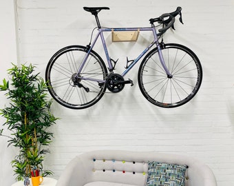 Bike Wall Mount | Wall mounted bike holder | Birch Plywood Bike Stand | Made in UK | Wood Furniture | Cycle Storage