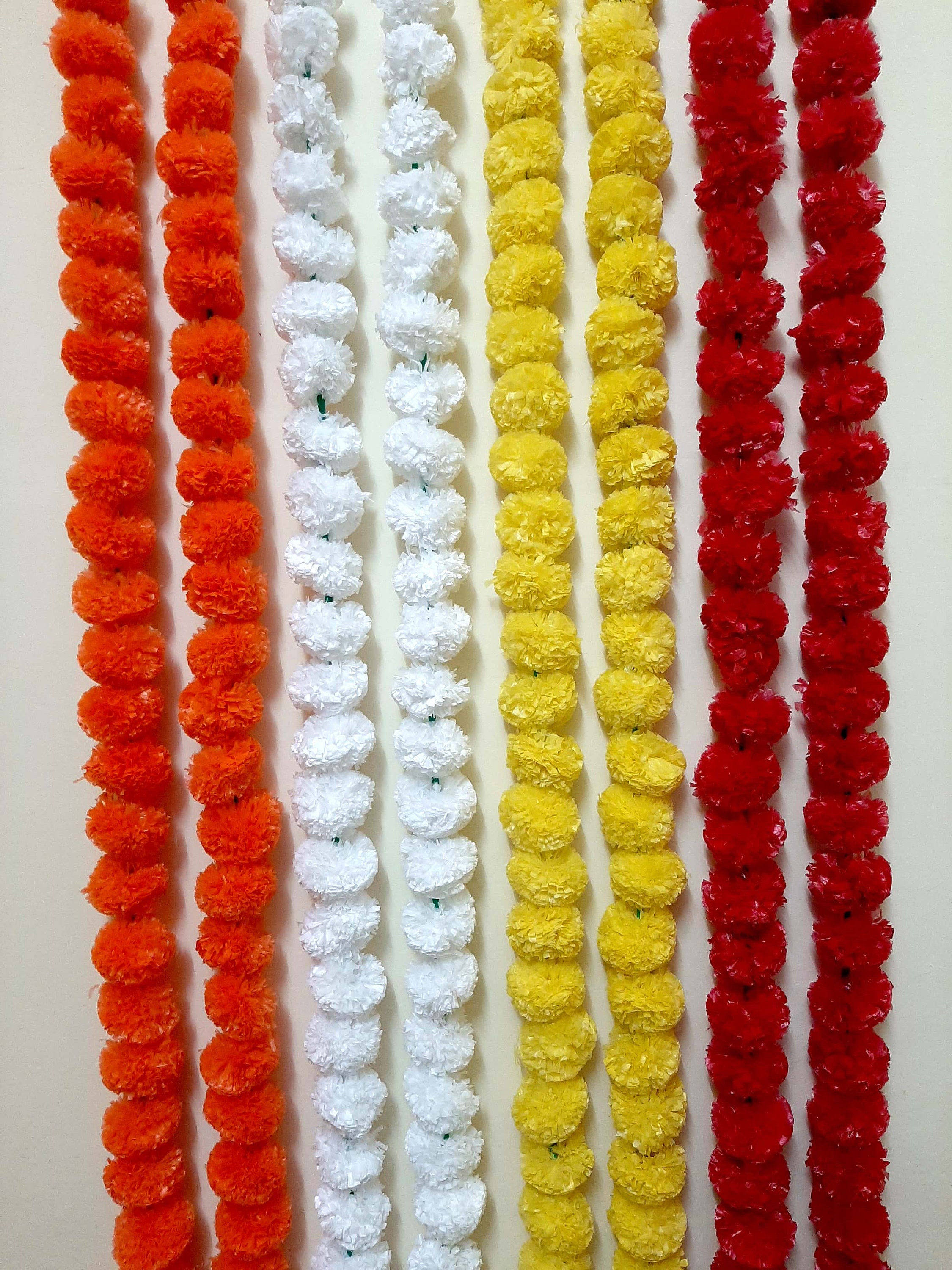 Wholesale Artificial Marigold Flower decor Garlands Vine Etsy