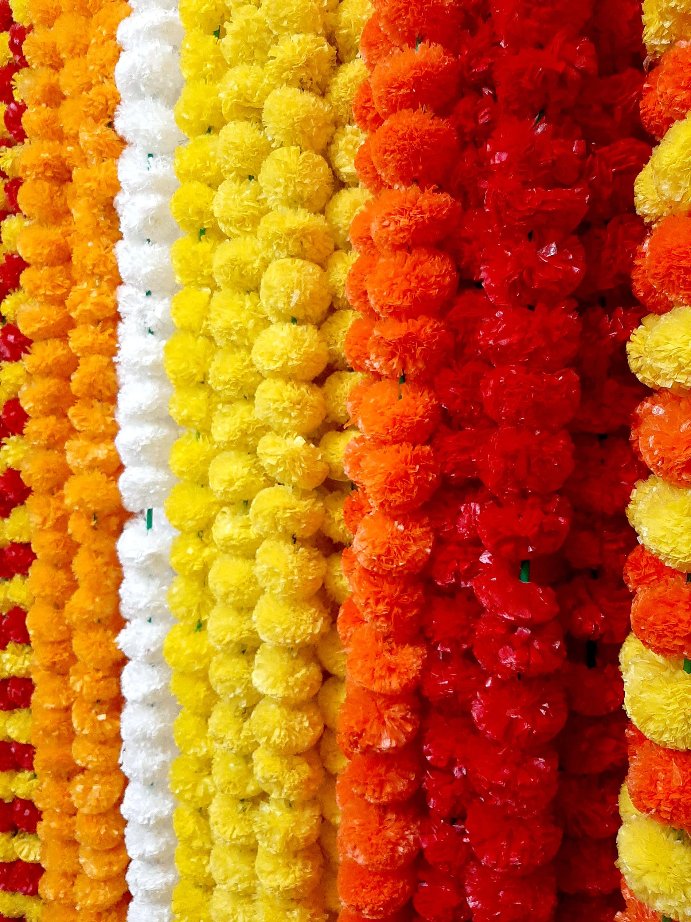Wholesale Artificial Marigold Flower Decor Garlands Vine Etsy