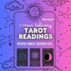 Lecture de tarot à 3 cartes - Un aperçu rapide de la même heure (amour, carrière, clarté) LIRE LA DESCRIPTION