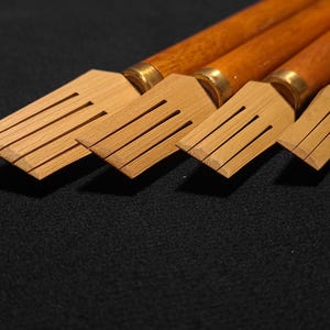 Bamboo Qalam Pen | Teak Wood Handle | Durable Calligraphy Supplies Set