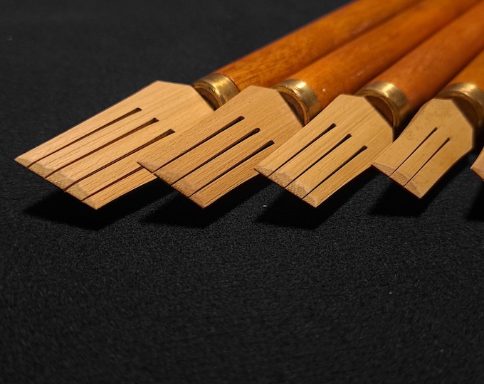 Bamboo Qalam Pen | Teak Wood Handle | Durable Calligraphy Supplies Set