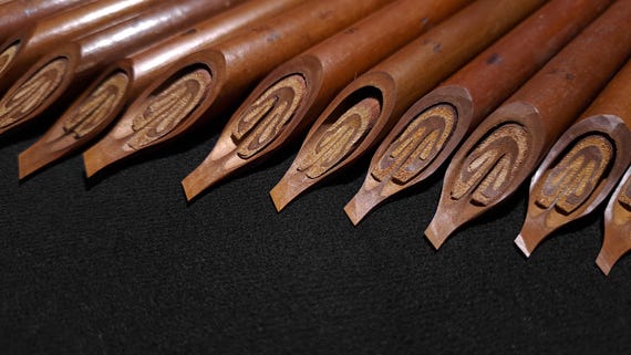 Handam Qalam Pen Set | Arabic Calligraphy Dip Pens | Thuluth Naskh Supplies