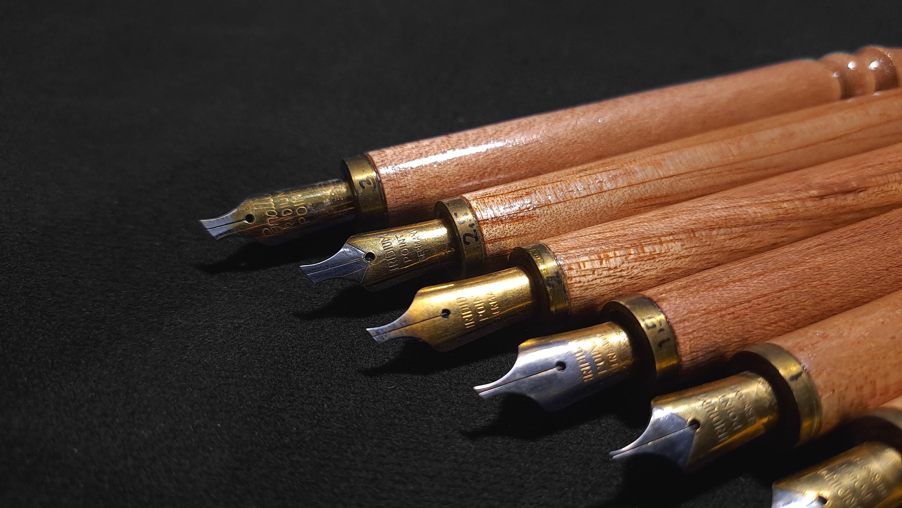 ボワデゥルシ カリグラフィー 万年筆 筆置き フランスアンティーク Oblique calligraphy pen - Etsy 日本