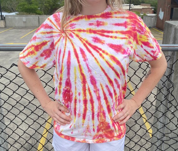 Vintage tie dye t shirt Clearance