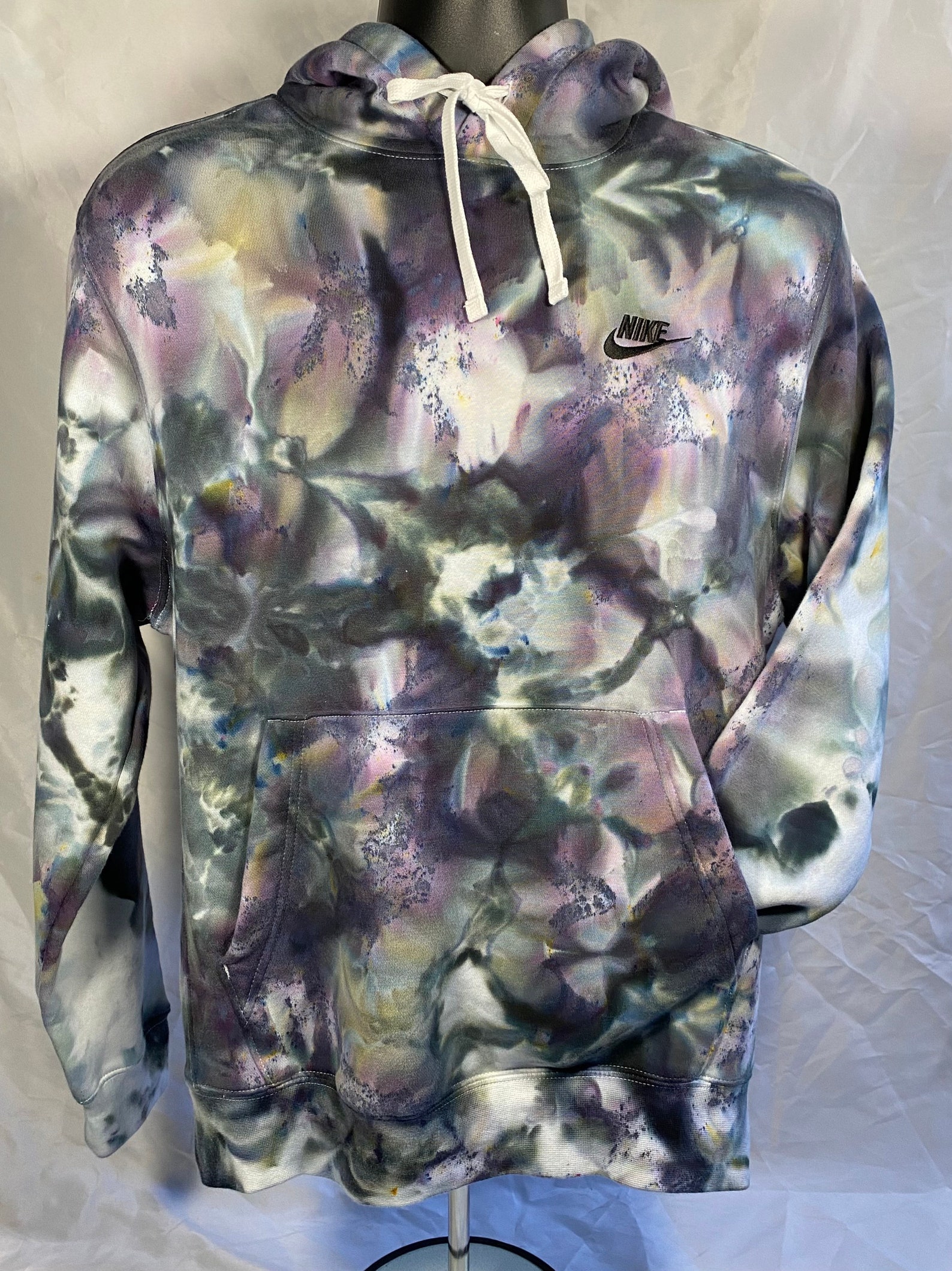 Nike Ice Dye Hoodie Unisex Tie Dye Hoodie Dope Tie Dye - Etsy