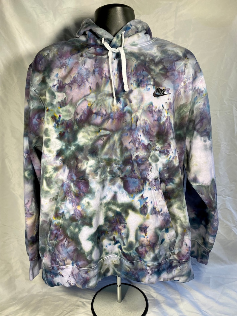 Nike Ice Dye Hoodie Unisex Tie Dye Hoodie Dope Tie Dye - Etsy
