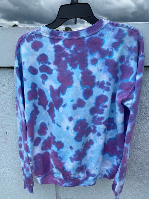 Small Tie Dye Sweatshirt “galaxy” UK