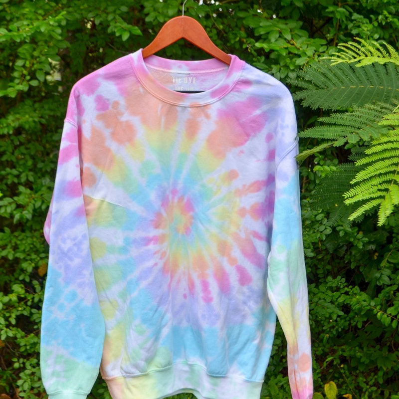 saint laurent sweatshirt tie dye