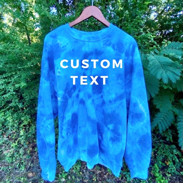 mens tie dye sweatshirt