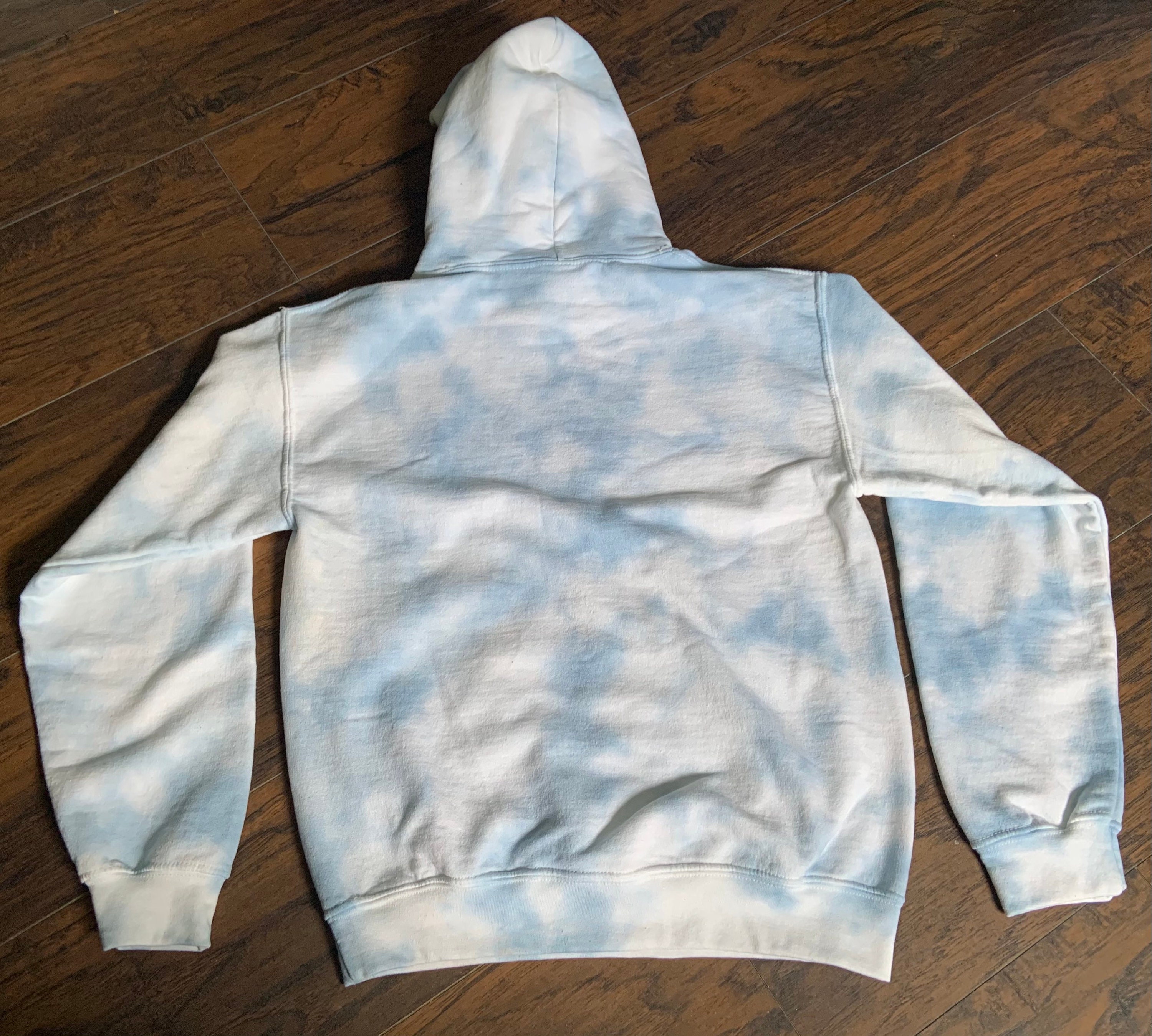 Cloudy Dayz Tie Dye Hoodie Unisex Tie Dye Hoodie / Womens Etsy