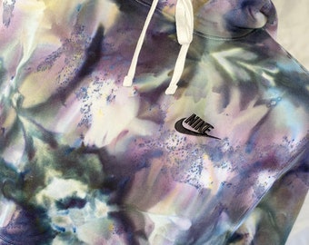 Nike Ice Dye Hoodie - Unisex Tie Dye Hoodie | Dope Tie Dye | Nike Hoodie