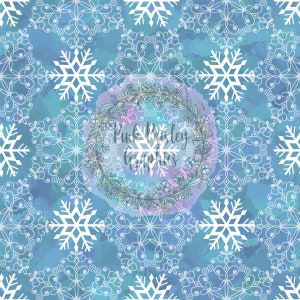 Snowflakes - Winter - Seamless Design