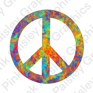 PEACE - PNG - Clip Art - Transparent Background - High Quality