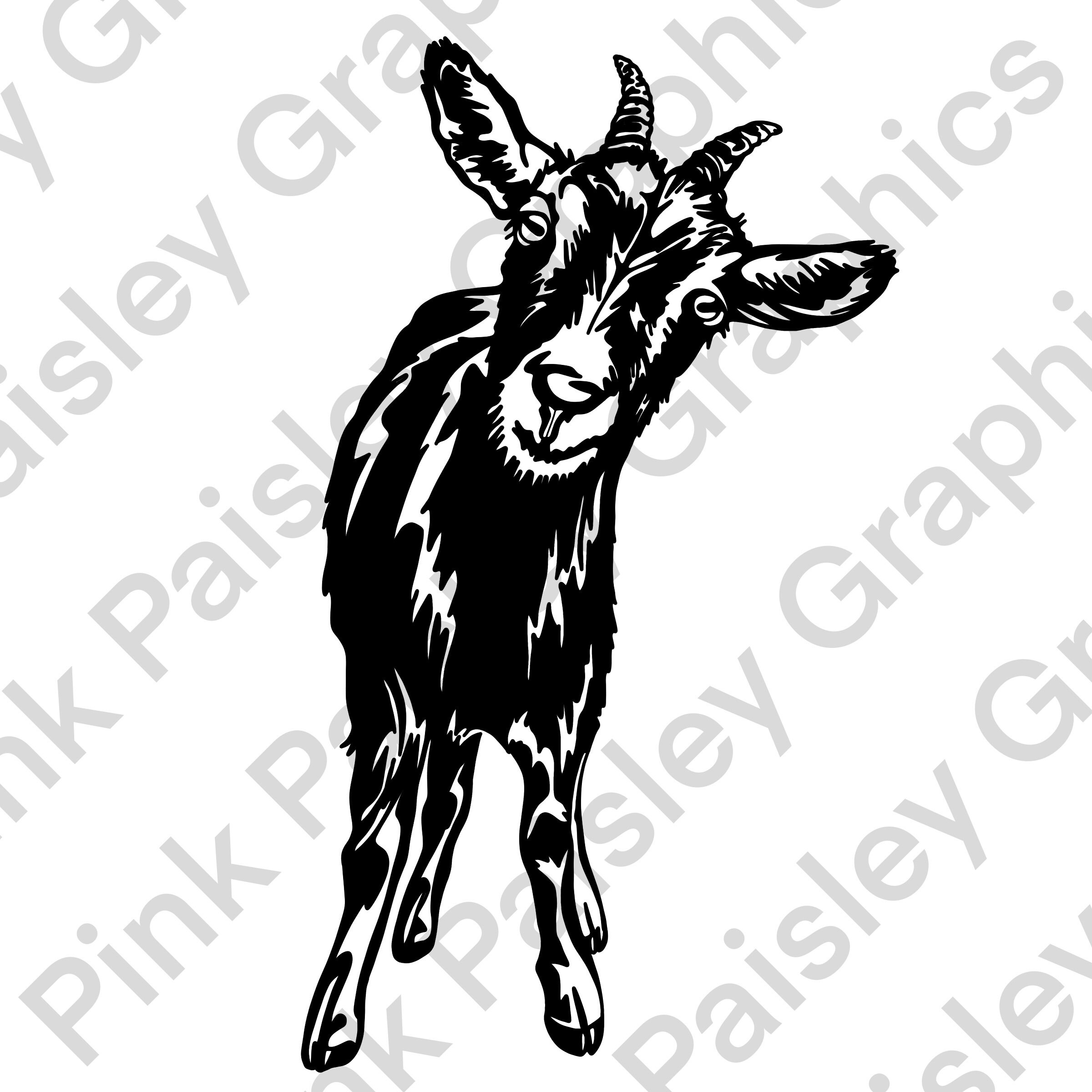 Goat PNG Clip Art Fond transparent Haute Résolution | Etsy