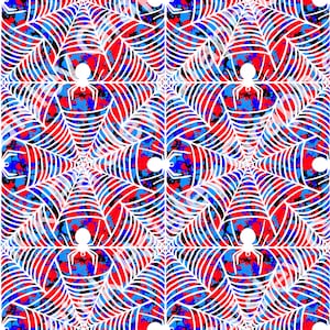 Spider - Spider Web - Seamless Design