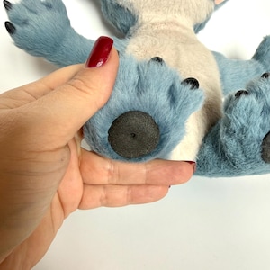 Stitch plush toy,realistic Stitch doll, Stitch figurine, Stitch doll, handmade stitch doll, Lilo plush doll, Lilo stuffed animal image 15