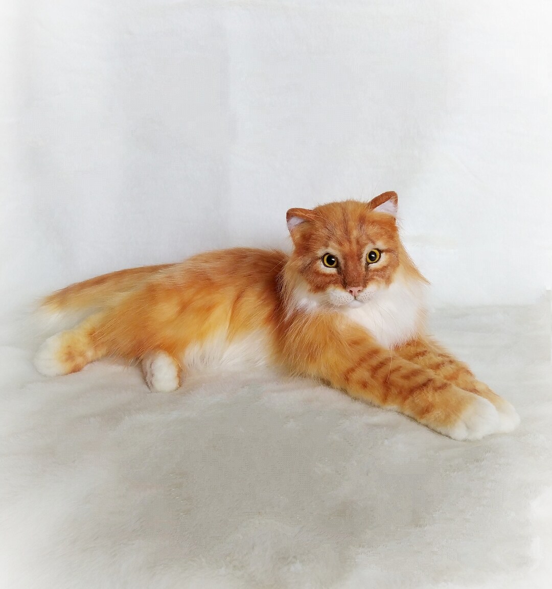 Red cat sale stuffed animal