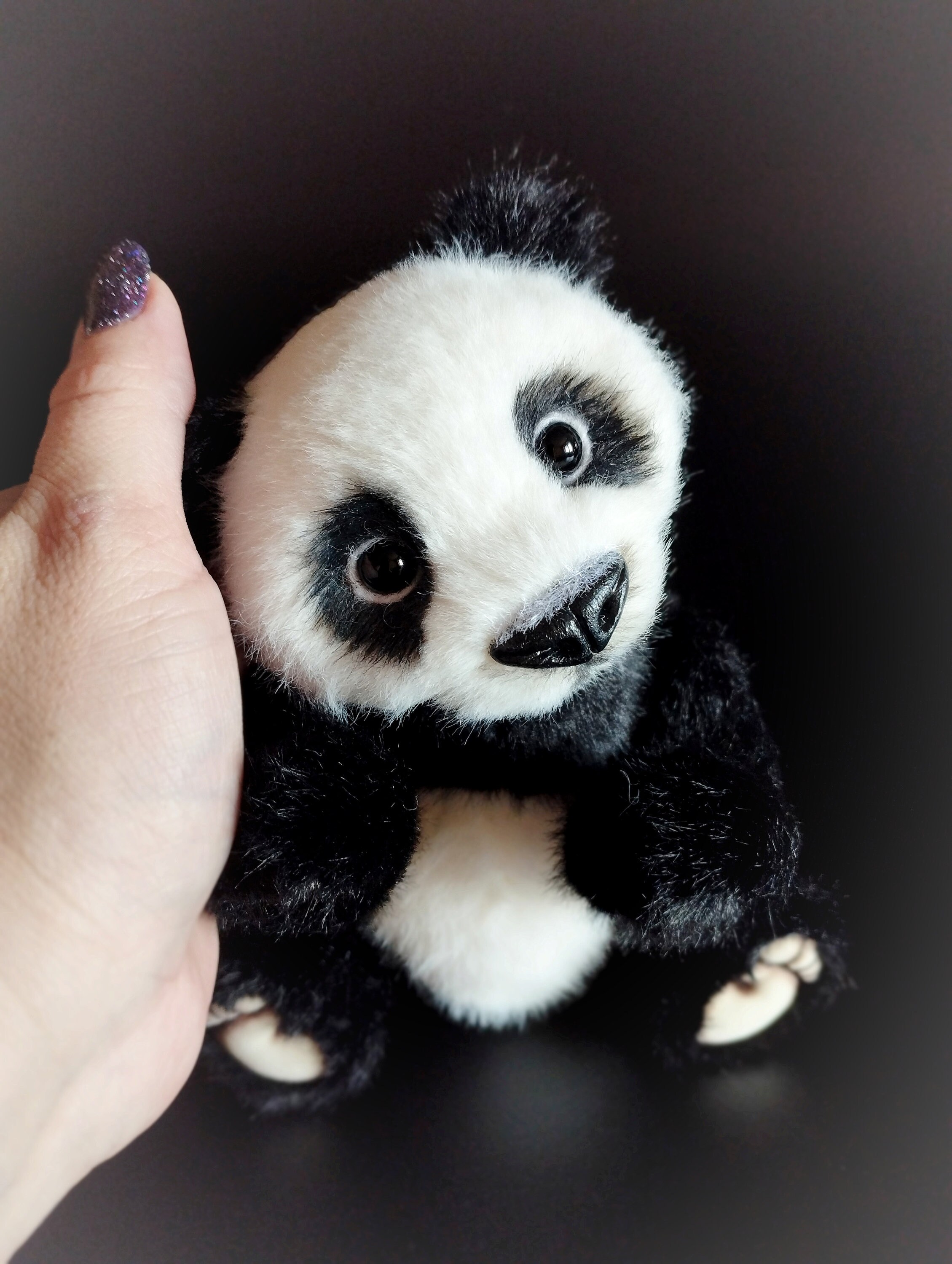 パンダのぬいぐるみ、小さなパンダのぬいぐるみ、かわいいテディベア